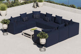 Saybrook Outdoor Patio Upholstered 8-Piece Sectional Sofa Modway Model: eei-4388